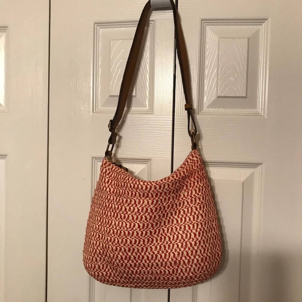 Sonoma Basketweave Shoulder Crossbody Bag